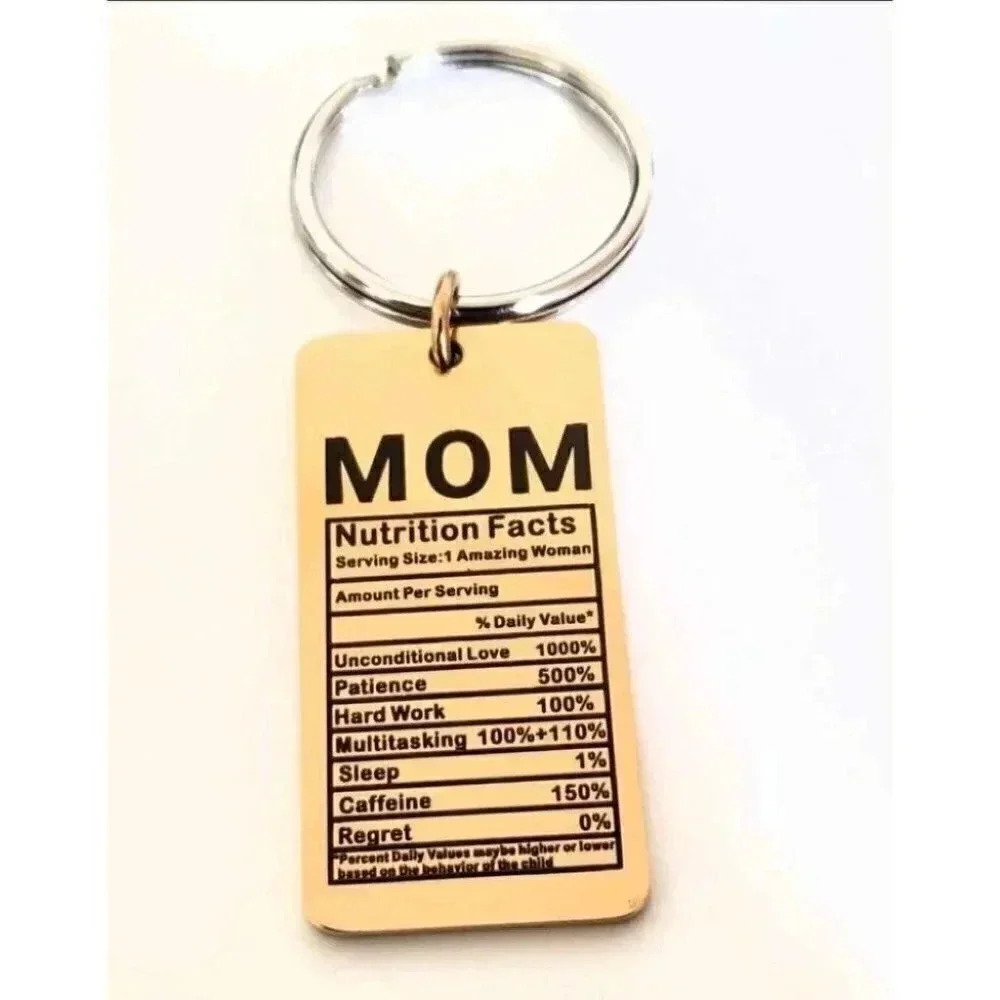 To My Mom Love Keychain